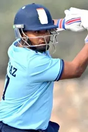 Sarfaraz Khan joins ODI race with fastest List A half-century by an Indian