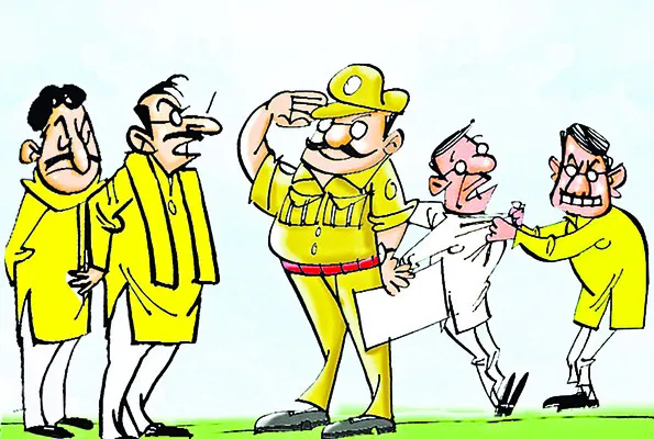 టీడీపీ నాయకులా.. మజాకా 