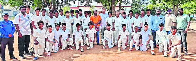 ఉత్సాహంగా అండర్‌–14 క్రికెటర్ల ఎంపిక 