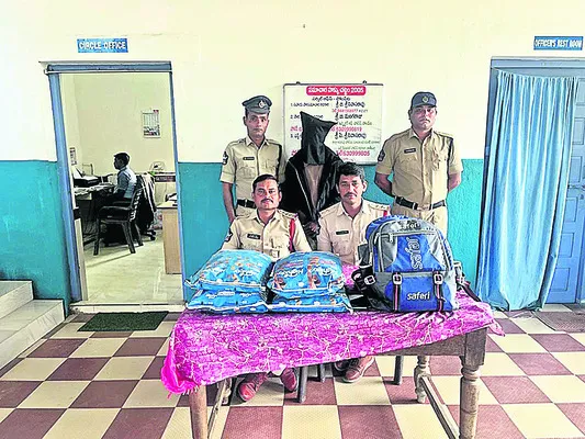 8 కిలోల గంజాయితో వ్యక్తి అరెస్టు 