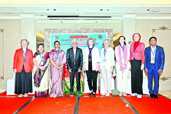 చైన్నెలో ‘తమిళ ఏఐ’ ఆవిష్కరణ 