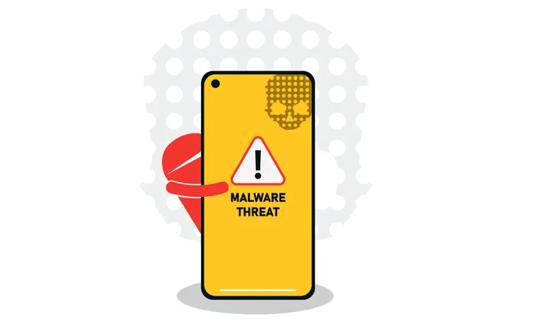 Mobile malware attacks on India
