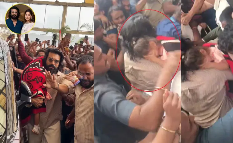 'చరణ్‌' చేతిలో రెండేళ్ల బిడ్డ.. మెగా ఫ్యాన్స్‌ అత్యుత్సాహం