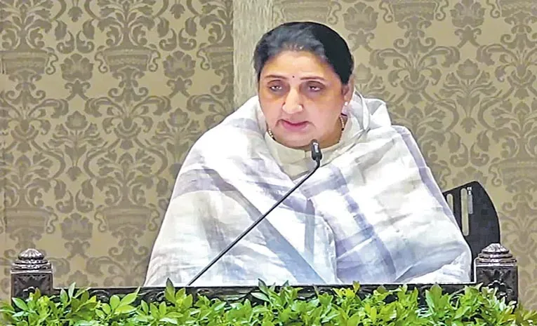 Sunetra Pawar speech as the Deputy Chief Minister of Maharashtra