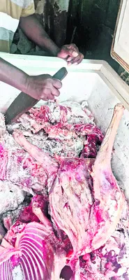 కుళ్లిన మాంసం విక్రయాలు