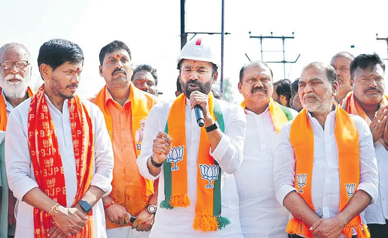 కాంగ్రెస్, బీజేపీ మధ్యే మున్సిపోరు: కిషన్‌రెడ్డి