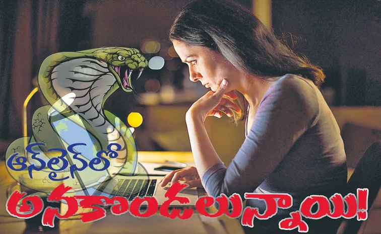 ఆన్‌లైన్‌లో అనకొండలున్నాయి 
