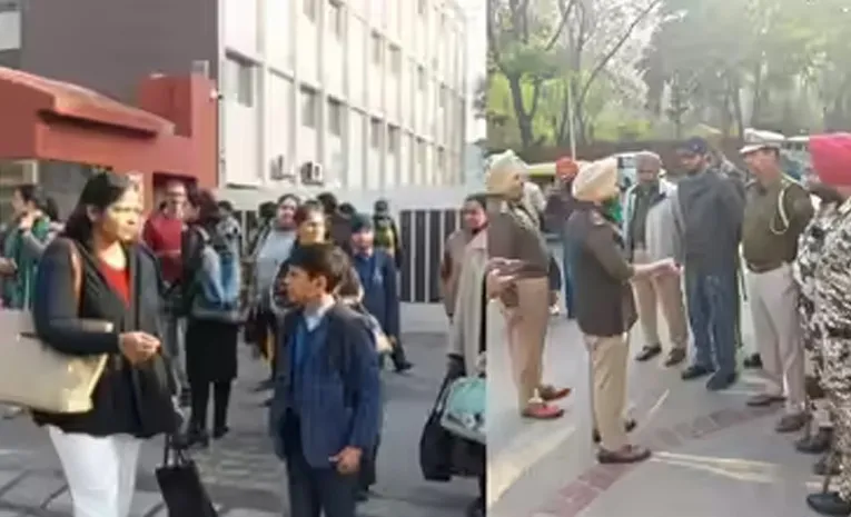 Bomb threats to Chandigarh schools