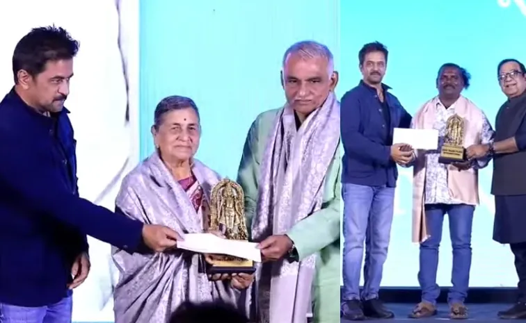 రియల్‌ హీరోలను సత్కరించిన అర్జున్‌.. గిఫ్ట్‌గా రూ.లక్ష 