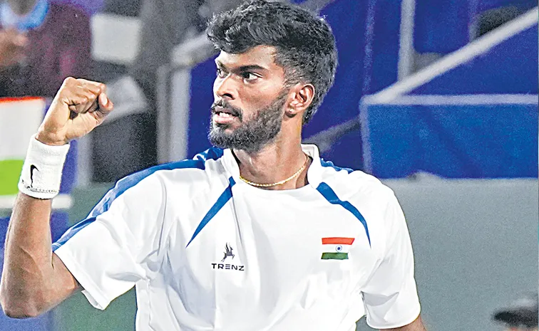 Dakshineswar Suresh puts in an extraordinary performance in Davis Cup clash against Netherlands