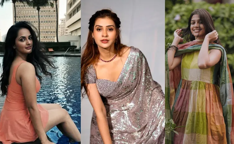 శారీలో మెరిసిపోతున్న పాయల్ రాజ్‌పుత్.. జ్యోతి పూర్వాజ్ హాట్ లుక్స్..!