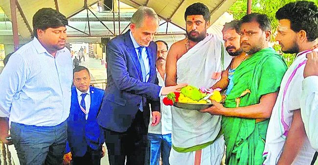 అమరావతిని సందర్శించిన జర్మనీ కౌన్సిల్‌ జనరల్‌ మైకేల్‌ హ