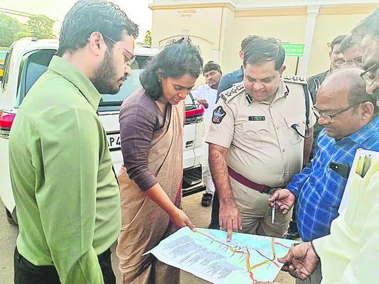 పుష్కర యాత్రికులకు ప్రత్యేక రూట్‌ మ్యాప్‌