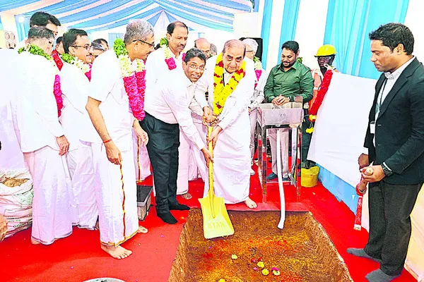 డైకిన్‌–రెచీ ఇండియా నూతన పరిశ్రమకు భూమిపూజ 