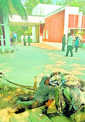 సర్వజన ఆస్పత్రిలో గుర్తు తెలియని రోగి మృతి