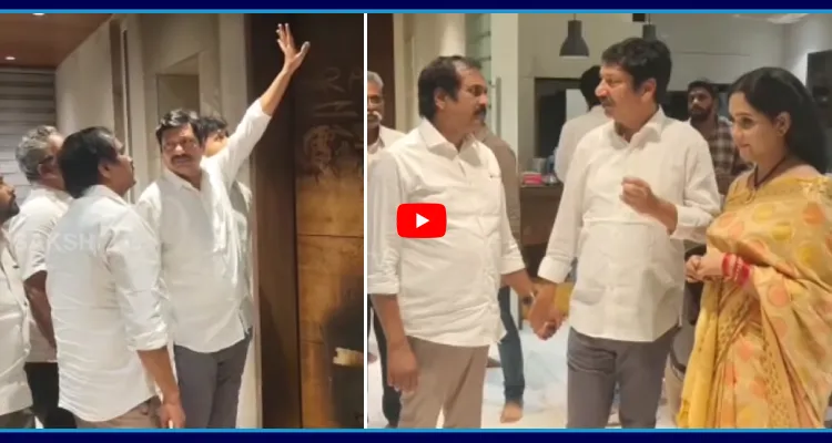 జోగి రమేష్ కు కన్నబాబు పరామర్శ