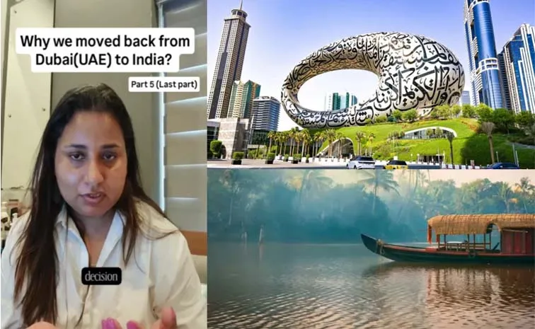 Indian Woman Shares Reasons For Moving Back To Kerala From Dubai