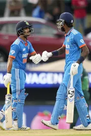 T20 WC 2026: team india set 210 runs target to namibia