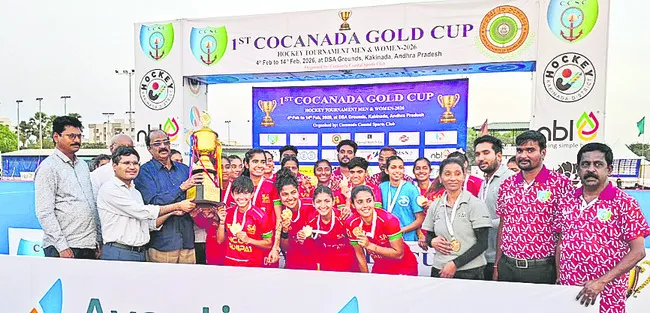 హాకీ పోటీల్లో విజేత ఎన్‌సీఓఈ 