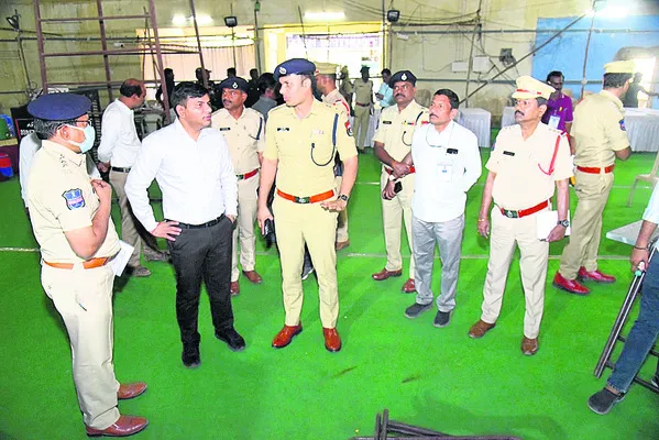 కౌంటింగ్‌కు మూడంచెల భద్రత