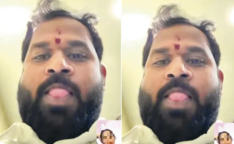 MLA Arava Sreedhar Video Call In Assembly Bathroom