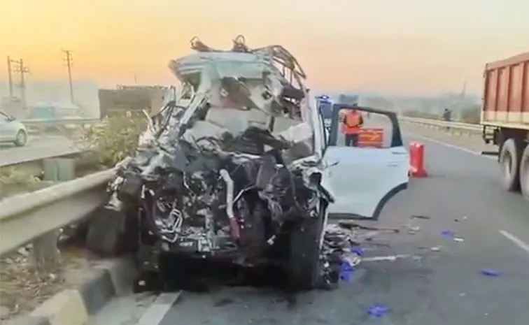 Serious road accident in Bengaluru