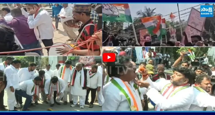 మున్సిపల్ ఎన్నికల్లో కాంగ్రెస్ జోష్.. కార్యకర్తల సంబరాలు