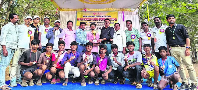 పీఎం శ్రీ పాఠశాలల            విద్యార్థులకు క్రీడాపోటీలు