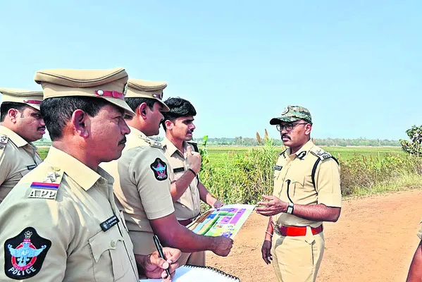 శ్రీముఖలింగంలో పటిష్ట ఏర్పాట్లు 
