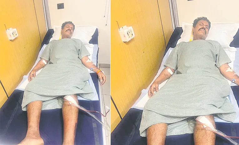 కారుతో ఢీకొట్టి.. అతనిపైనే నడిపి..