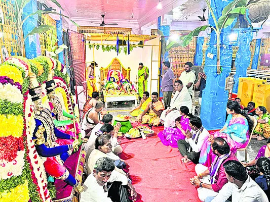 వైభవంగా ‘వీరన్న’ అంకురార్పణ పూజలు
