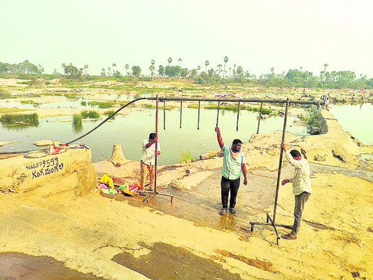 ఉత్తరవాహినిలో పుణ్యస్నానాలకు ఏర్పాట్లు