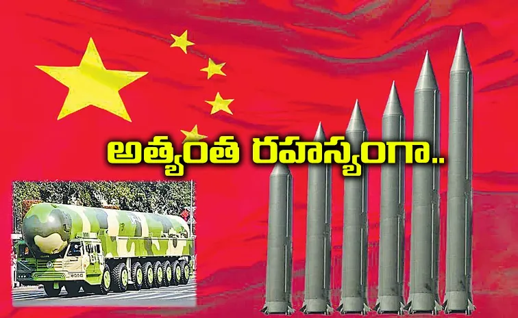 China upgrades hidden nuclear sites as it expands arsenal