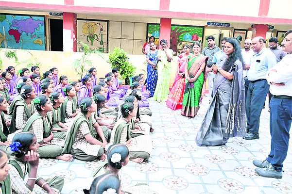 కేజీబీవీ విద్యార్థులకు డార్మిటరీ సదుపాయం 