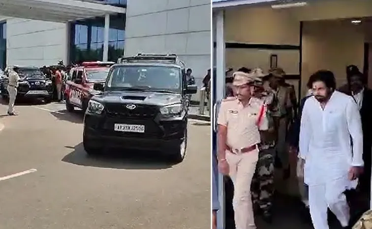 Accident To Deputy Cm Pawan Kalyan Convoy