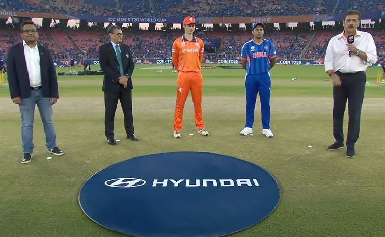 T20 WC 2026: India won the toss and choose to bat against Netherlands