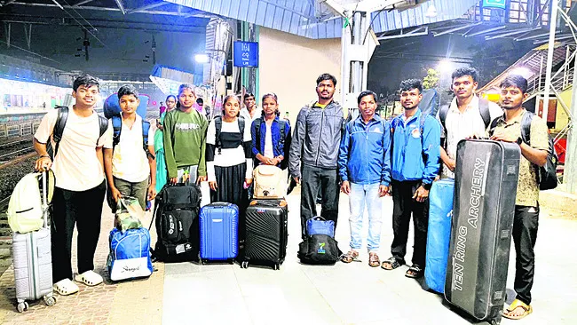 రాష్ట్ర ఆర్చరీ జట్టులో ఏడుగురు జిల్లా వాసులే