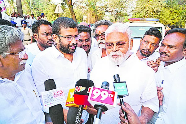 అంబటికి ఘన స్వాగతం 