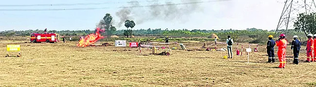 ఉత్కంఠ రేపిన ఐఓసీఎల్‌ మాక్‌ డ్రిల్‌