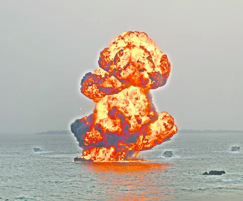 తీరాన త్రివర్ణ తేజం