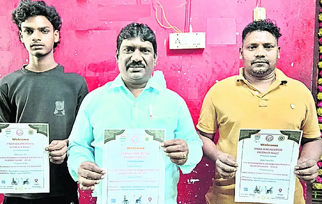 22న పారా బ్యాడ్మింటన్‌ క్రీడాకారుల ఎంపికలు