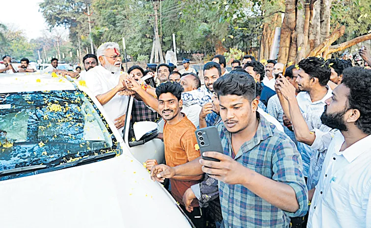 Ambati Rambabu was released on Wednesday