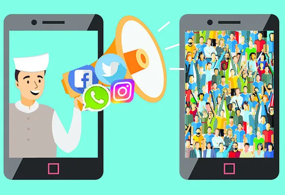 ప్రచారంలో ‘సోషల్‌’ ట్రెండ్‌