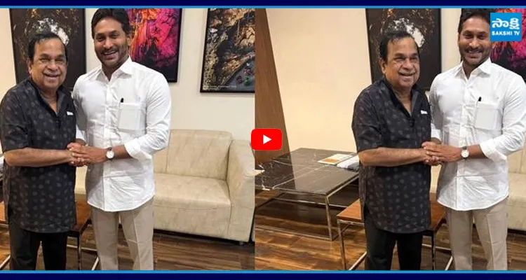 Vijayawada : జగన్‌ని కలిసిన బ్రహ్మానందం