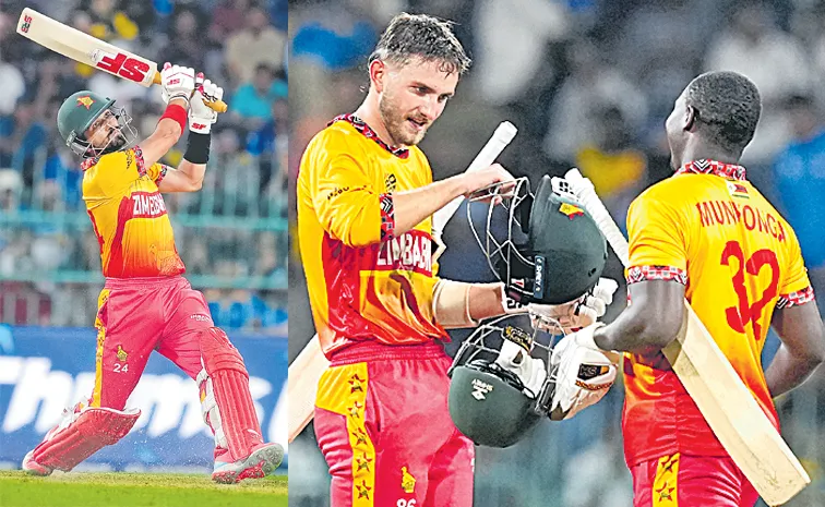 Zimbabwe beat Sri Lanka by 6 wickets in the T20 World Cup