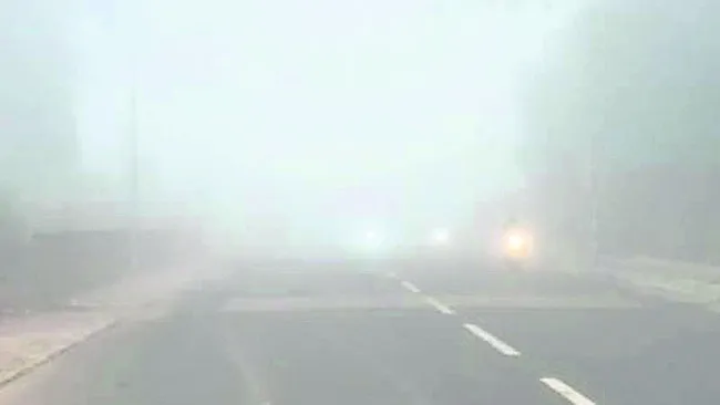 ముంచెత్తిన పొగమంచు 