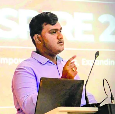 సాయినాథ్‌రెడ్డికి అంతర్జాతీయ గుర్తింపు 