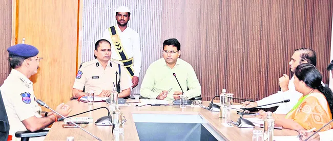 కేంద్ర మంత్రి పర్యటనకు పకడ్బందీ ఏర్పాట్లు 