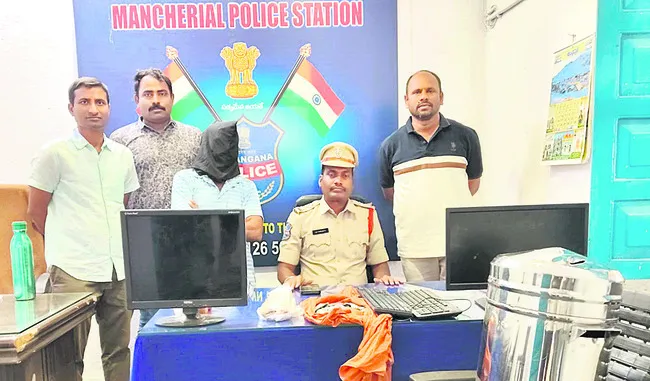 వరుస చోరీలకు పాల్పడిన వ్యక్తి అరెస్టు
