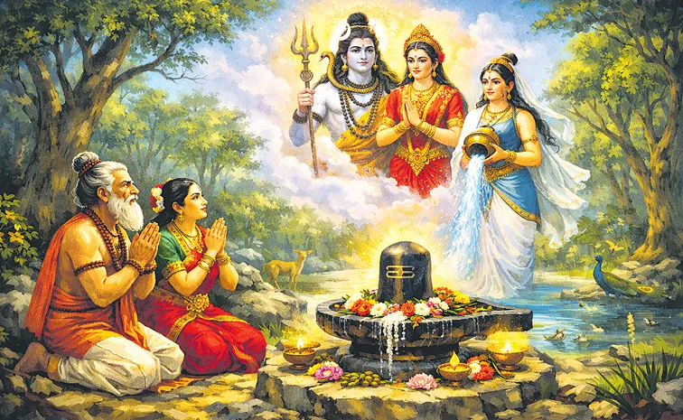 Sakshi Funday: Story of penance of Anasuya and Atri